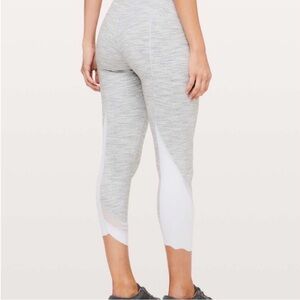 Lululemon Wunder Under Crop Scallop Special Edition Leggings 23”